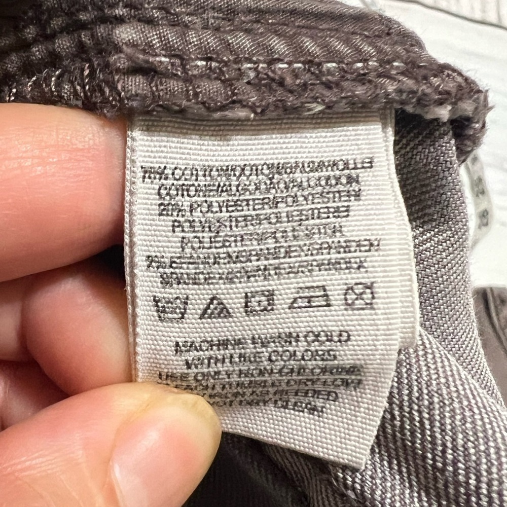 FREE PEOPLE women’s skinny ankle jeans in brown mid rise size 25 euc - Picture 2 of 16